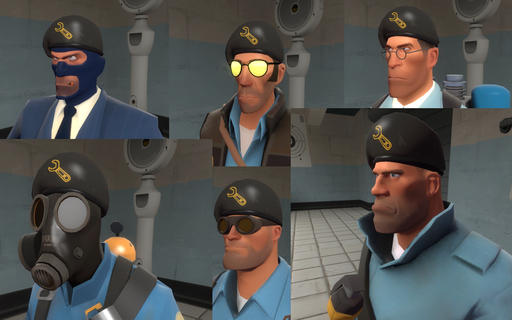 Team Fortress 2 - Скины для берета Билла