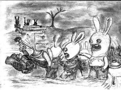 S.T.A.L.K.E.R.: Зов Припяти - Raving Rabbids в зоне