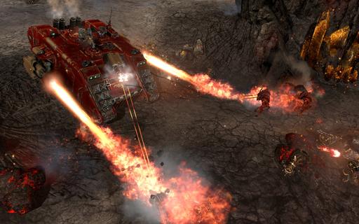 Dawn of War II: Retribution Новый юнит: Лэнд Рейдер